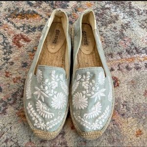 Soludos Embroidered Espadrille slip-on